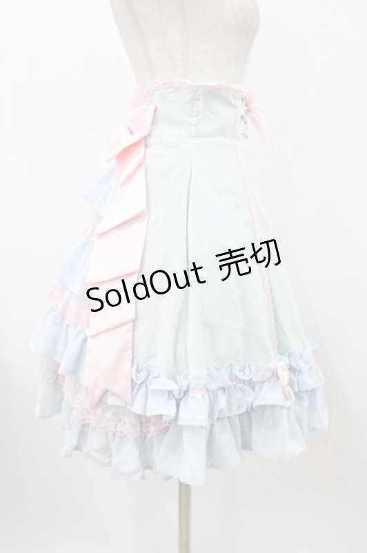 画像3: Angelic Pretty / リボンデコレーションスカート Free サックス H-25-12-05-1028-AP-SK-NS-ZH (3)