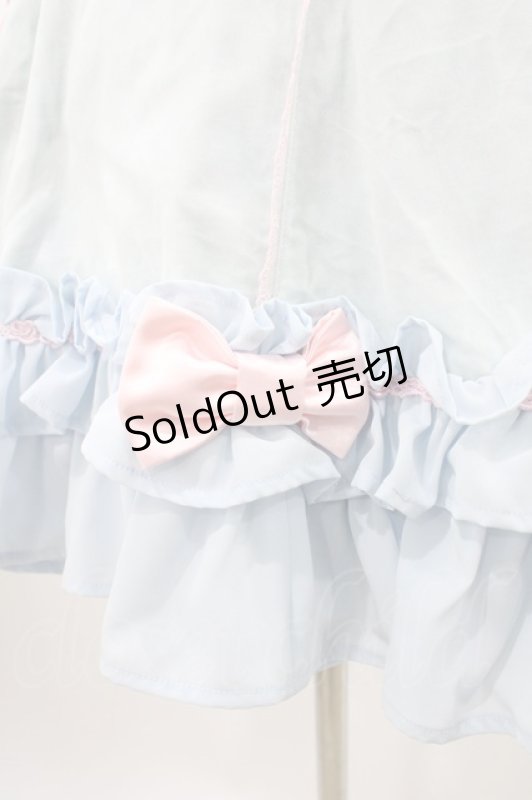 画像4: Angelic Pretty / リボンデコレーションスカート Free サックス H-25-12-05-1028-AP-SK-NS-ZH (4)