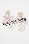 m petit by misako / AM*NIPLビジューイヤリング  ピンク H-25-12-05-054-LO-AC-NS-ZH