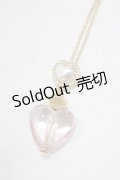 m petit by misako / AMハートネックレス  ピンク H-25-12-05-064-LO-AC-NS-ZH