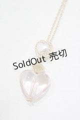 m petit by misako / AMハートネックレス  ピンク H-25-12-05-064-LO-AC-NS-ZH