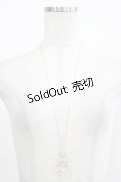 画像2: m petit by misako / AMハートネックレス  ピンク H-25-12-05-064-LO-AC-NS-ZH