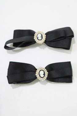 画像2: m petit by misako / TT*AM2Pクリップ  ブラック H-25-12-05-072-LO-AC-NS-ZH