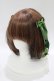 画像1: LOTUS ribbon / ツインテールリボンバレッタ  グリーン H-25-12-05-073-EL-ZA-NS-ZH (1)