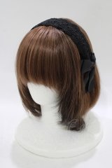m petit by misako / TT*AMレースカチューシャ  ブラック H-25-12-05-074-LO-AC-NS-ZH