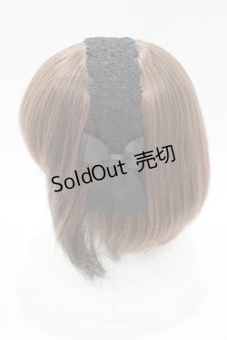 画像2: m petit by misako / TT*AMレースカチューシャ  ブラック H-25-12-05-074-LO-AC-NS-ZH