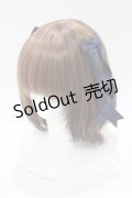 LOTUS ribbon / ツインテールリボンバレッタ  ネイビー H-25-12-05-075-EL-ZA-NS-ZH
