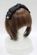 m petit by misako / AM*NIリボンカチューシャ  ブラック H-25-12-05-076-LO-AC-NS-ZH