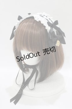 画像1: BABY,THE STARS SHINE BRIGHT / スピンドールヘッドドレス  ブラック H-25-12-05-077-BA-AC-NS-ZH