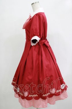 画像2: Amavel / Diner Girl ワンピース  レッド H-25-12-05-006-CA-OP-NS-ZH