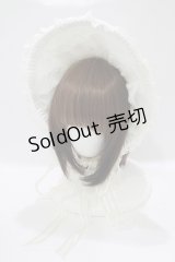 BABY,THE STARS SHINE BRIGHT / ミカエルの祝福ドールボンネット  オフ白 H-25-12-05-081-BA-AC-NS-ZH