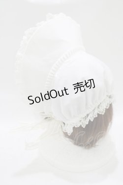 画像2: BABY,THE STARS SHINE BRIGHT / ミカエルの祝福ドールボンネット  オフ白 H-25-12-05-081-BA-AC-NS-ZH