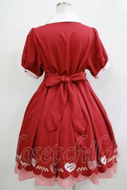 画像3: Amavel / Diner Girl ワンピース  レッド H-25-12-05-006-CA-OP-NS-ZH