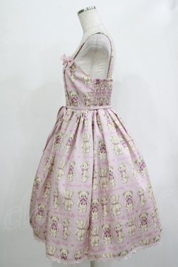 画像2: axes femme kawaii / フラッフィベアジャンスカ M ピンク H-25-12-05-007-AX-OP-NS-ZH