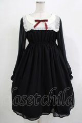 ALICE and the PIRATES / 天使の羽根シフォンワンピース Free ブラック H-25-12-05-009-PA-OP-NS-ZH