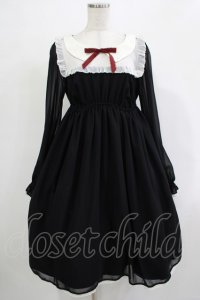 ALICE and the PIRATES / 天使の羽根シフォンワンピース Free ブラック H-25-12-05-009-PA-OP-NS-ZH