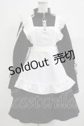 Favorite / 休憩中*やさぐれメイドのジャージワンピースセット M ブラック H-25-12-05-010-LO-OP-NS-ZH