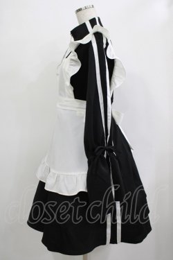 画像2: Favorite / 休憩中*やさぐれメイドのジャージワンピースセット M ブラック H-25-12-05-010-LO-OP-NS-ZH