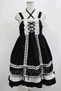 BABY,THE STARS SHINE BRIGHT / ベビードールジャンパースカート Free ブラック H-25-12-05-012-BA-OP-NS-ZH