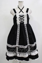 BABY,THE STARS SHINE BRIGHT / ベビードールジャンパースカート Free ブラック H-25-12-05-012-BA-OP-NS-ZH