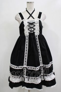 画像1: BABY,THE STARS SHINE BRIGHT / ベビードールジャンパースカート Free ブラック H-25-12-05-012-BA-OP-NS-ZH