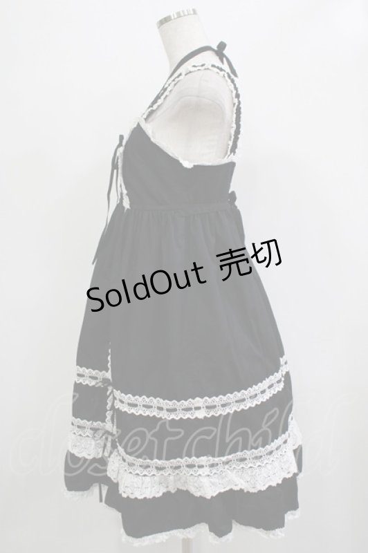 画像2: BABY,THE STARS SHINE BRIGHT / ベビードールジャンパースカート Free ブラック H-25-12-05-012-BA-OP-NS-ZH (2)