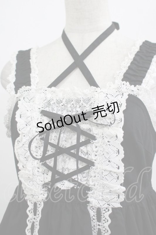 画像4: BABY,THE STARS SHINE BRIGHT / ベビードールジャンパースカート Free ブラック H-25-12-05-012-BA-OP-NS-ZH (4)