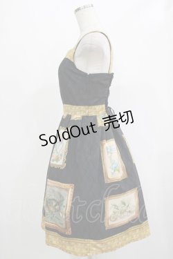 画像2: Innocent World / フランスの額縁ジャンパースカート M/93cm ブラック H-25-12-05-013-IW-OP-NS-ZH