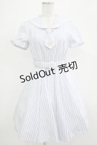 Innocent World / セーラーカラーワンピース M ピンク H-25-12-05-014-IW-OP-NS-ZH