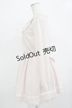 画像2: LIZ LISA / レースアップリボンワンピース Free ピンク H-25-12-05-016-LO-OP-NS-ZH