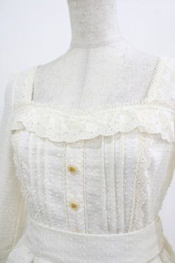 画像5: LIZ LISA / ウエストリボン刺繍ワンピース Free ホワイト H-25-12-05-017-LO-OP-NS-ZH