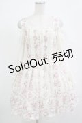 LIZ LISA / 花柄レースワンピース Free ホワイト H-25-12-05-018-LO-OP-NS-ZH