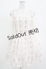 LIZ LISA / 花柄レースワンピース Free ホワイト H-25-12-05-018-LO-OP-NS-ZH