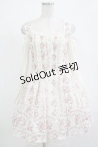 LIZ LISA / 花柄レースワンピース Free ホワイト H-25-12-05-018-LO-OP-NS-ZH
