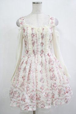 画像1: LIZ LISA / 花柄レースワンピース Free ホワイト H-25-12-05-018-LO-OP-NS-ZH