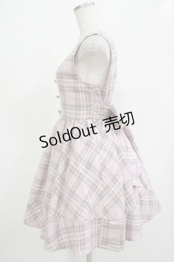 画像2: LIZ LISA / チェックジャンパースカート Free ピンク H-25-12-05-019-LO-OP-NS-ZH