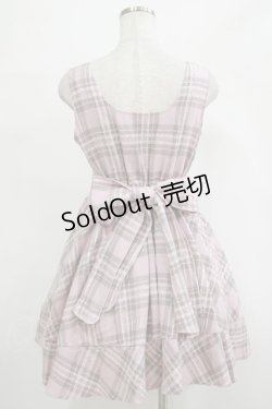 画像3: LIZ LISA / チェックジャンパースカート Free ピンク H-25-12-05-019-LO-OP-NS-ZH