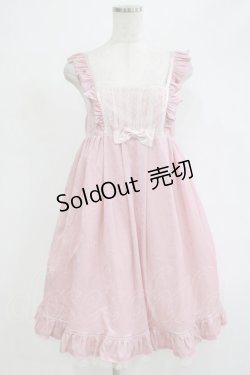画像1: Emily Temple cute / チュール切替ノースリーブワンピース  ピンク H-25-12-06-003-ET-OP-KB-ZH