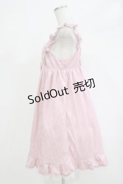 画像2: Emily Temple cute / チュール切替ノースリーブワンピース  ピンク H-25-12-06-003-ET-OP-KB-ZH