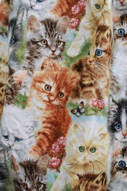 画像4: Nile Perch / キャットプリントキャミワンピース   H-25-12-06-029-LO-OP-KB-ZH