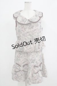 Leur Getter / 花柄ジャガードセットアップ M  H-25-12-06-030-LU-OP-KB-ZH