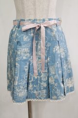 Emily Temple cute / フレンチアベニュースカート  サックス H-25-12-06-031-ET-SK-KB-ZT1208H