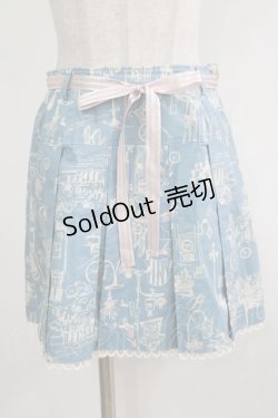 画像1: 【SALE】Emily Temple cute / フレンチアベニュースカート  サックス H-25-12-06-031-ET-SK-KB-ZT118