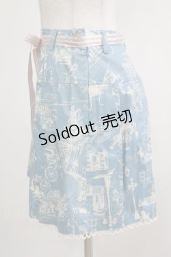 画像2: 【SALE】Emily Temple cute / フレンチアベニュースカート  サックス H-25-12-06-031-ET-SK-KB-ZT118