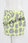 SEXY DYNAMITE LONDON / レオパードスカート M グリーン H-25-12-06-034-PU-SK-KB-ZH