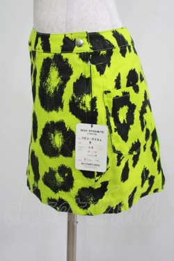 画像2: SEXY DYNAMITE LONDON / レオパードスカート M グリーン H-25-12-06-034-PU-SK-KB-ZH
