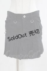 SEXY DYNAMITE LONDON / プリーツ切替スカート L ブラック H-25-12-06-035-PU-SK-KB-ZH