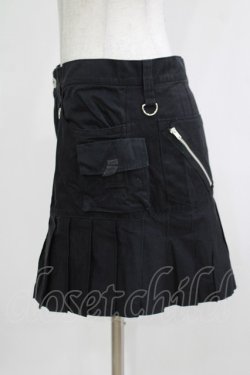 画像2: SEXY DYNAMITE LONDON / プリーツ切替スカート L ブラック H-25-12-06-035-PU-SK-KB-ZH