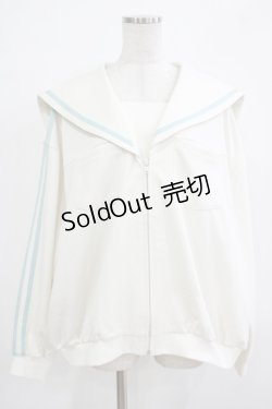 画像1: Candy Stripper / SAILOR JERSEY BLOUSON  オフ H-25-12-06-039-PU-JA-KB-ZH