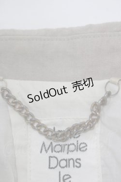 画像4: Jane Marple Dans Le Salon / タックスリーブリネンジャケット  グレージュ H-25-12-06-041-JM-JA-KB-ZH